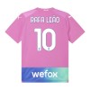 Original Trikotsatz AC Mailand Rafael Leao 10 Ausweichtrikot 2023-24 Für Kinder